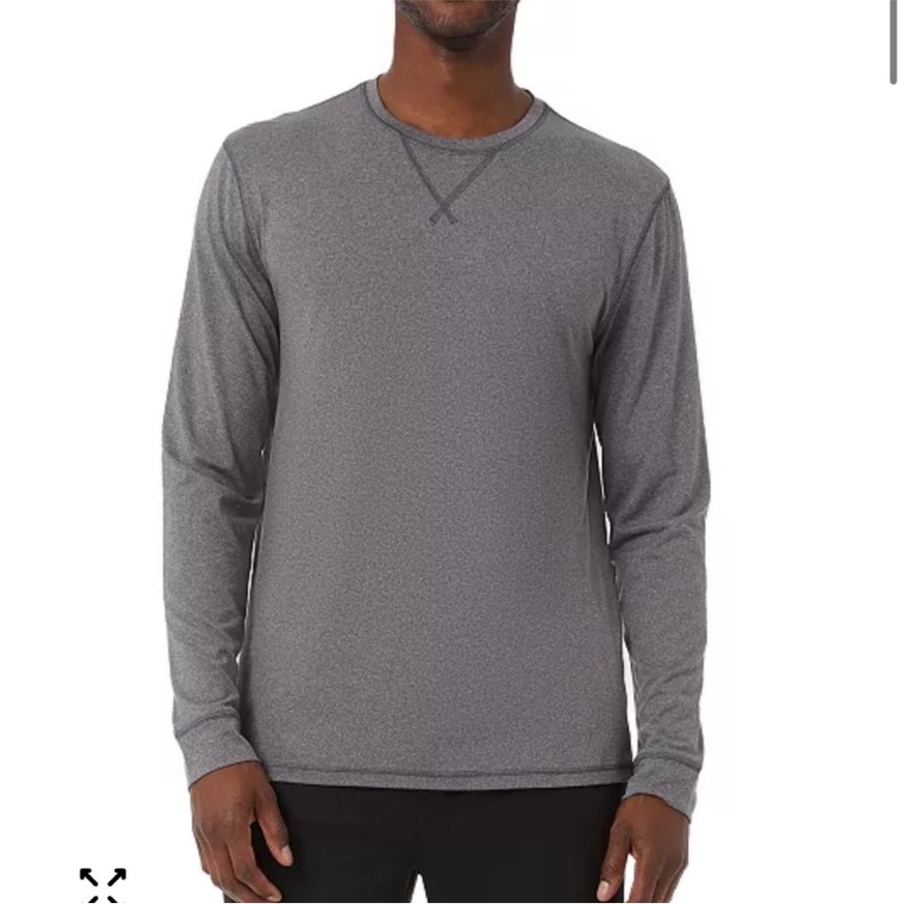 New! 32 Degrees Men's Crewneck Long-Sleeve, Size XL